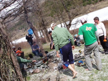 Белуха (Алтай) восхождение фотоальбом, май 2012