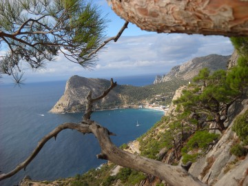 Крым (скальные маршруты, альпинизм) фото, октябрь 2010