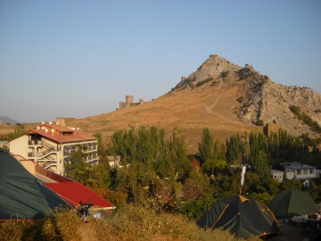 Крым (скальные маршруты, альпинизм) фото, октябрь 2010