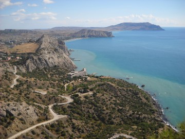 Крым (скальные маршруты, альпинизм) фото, октябрь 2010