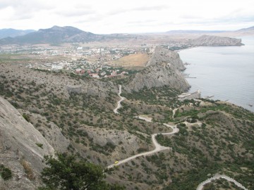 Крым (скальные маршруты, альпинизм) фото, октябрь 2010