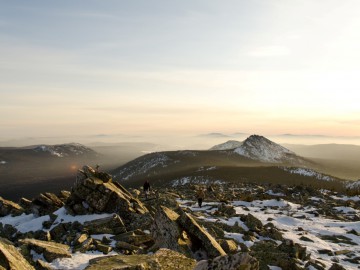 Таганай (Урал) альпсборы фото, март 2012