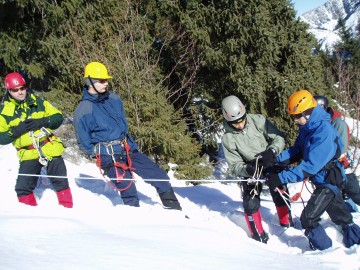 Туюк-Су альпсборы (Тянь-Шань) фото, январь 2011