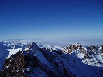 Туюк-Су альпсборы (Тянь-Шань) фото, январь 2011