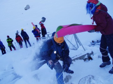 Туюк-Су альпсборы (Тянь-Шань) фото, январь 2011