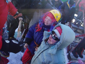 Туюк-Су альпсборы (Тянь-Шань) фото, январь 2011