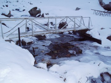 Туюк-Су альпсборы (Тянь-Шань) фото, январь 2011