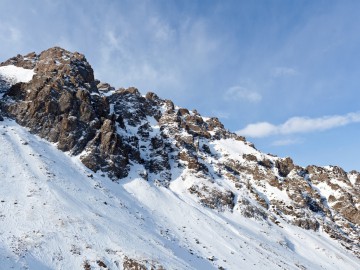 Туюк-Су альпсборы (Тянь-Шань) фото, январь 2012