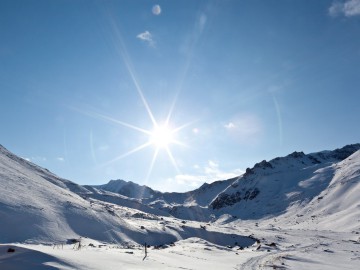 Туюк-Су альпсборы (Тянь-Шань) фото, январь 2012