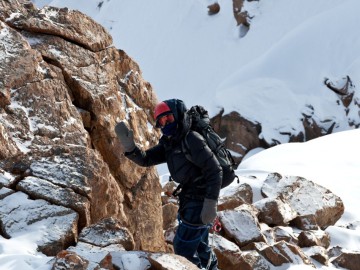 Туюк-Су альпсборы (Тянь-Шань) фото, январь 2012
