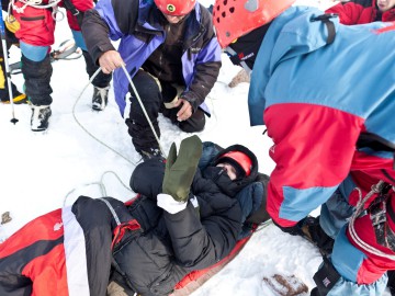Туюк-Су альпсборы (Тянь-Шань) фото, январь 2012