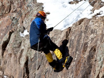 Туюк-Су альпсборы (Тянь-Шань) фото, январь 2012