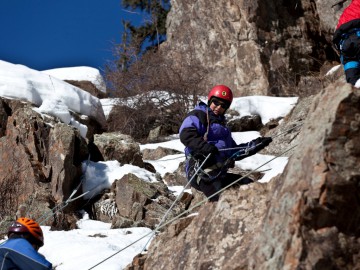 Туюк-Су альпсборы (Тянь-Шань) фото, январь 2012