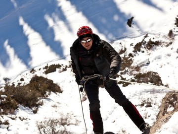 Туюк-Су альпсборы (Тянь-Шань) фото, январь 2012