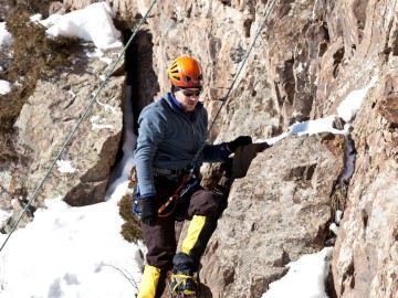 Туюк-Су альпсборы (Тянь-Шань) фото, январь 2012