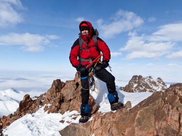Туюк-Су альпсборы (Тянь-Шань) фото, январь 2012