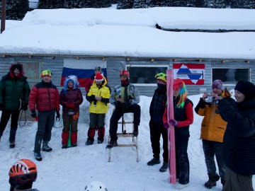 Туюк-Су альпсборы (Тянь-Шань) фото, январь 2012