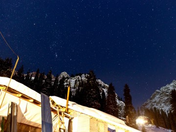 Туюк-Су альпсборы (Тянь-Шань) фото, январь 2012