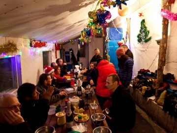 Туюк-Су альпсборы (Тянь-Шань) фото, январь 2012