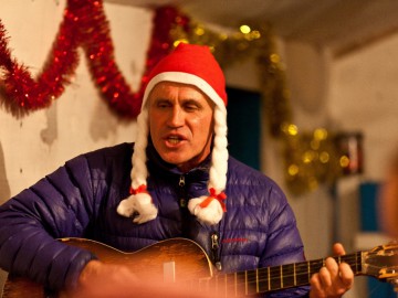 Туюк-Су альпсборы (Тянь-Шань) фото, январь 2012