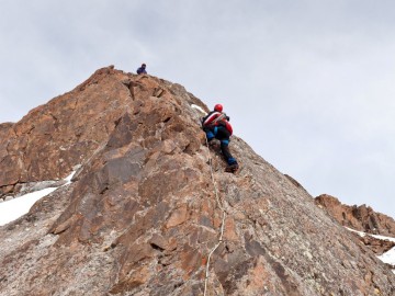 Туюк-Су альпсборы (Тянь-Шань) фото, январь 2012