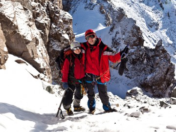 Туюк-Су альпсборы (Тянь-Шань) фото, январь 2012