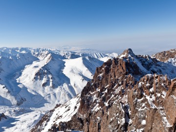 Туюк-Су альпсборы (Тянь-Шань) фото, январь 2012