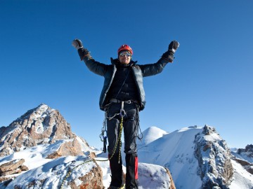 Туюк-Су альпсборы (Тянь-Шань) фото, январь 2012