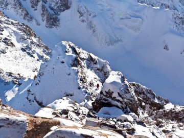Туюк-Су альпсборы (Тянь-Шань) фото, январь 2012