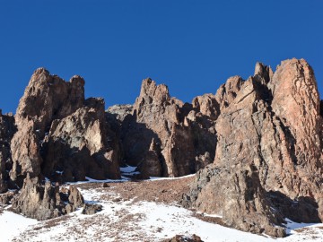 Туюк-Су альпсборы (Тянь-Шань) фото, январь 2012