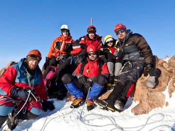 Туюк-Су альпсборы (Тянь-Шань) фото, январь 2012