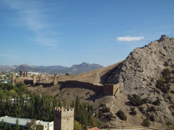 Крым (Судак) альпсборы фото, октябрь 2012