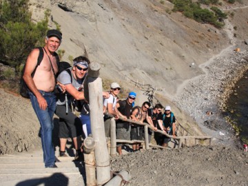 Крым (Судак) альпсборы фото, октябрь 2012