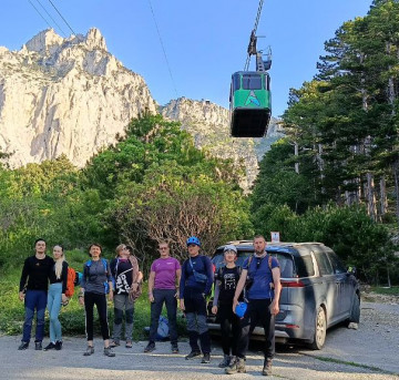 Успешно закончились наши майские альп.сборы в Крыму, в Мисхоре!!