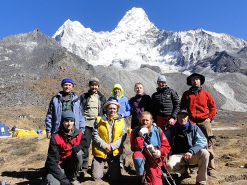 Восхождение на Айленд Пик (Гималаи, Непал) фото, ноябрь 2012