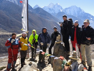 Восхождение на Айленд Пик (Гималаи, Непал) фото, ноябрь 2012