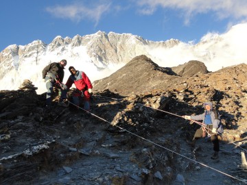 Восхождение на Айленд Пик (Гималаи, Непал) фото, ноябрь 2012