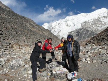 Восхождение на Айленд Пик (Гималаи, Непал) фото, ноябрь 2012