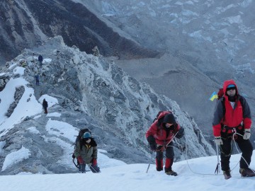 Восхождение на Айленд Пик (Гималаи, Непал) фото, ноябрь 2012