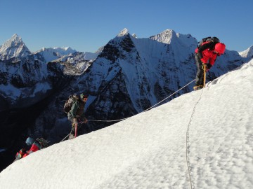 Восхождение на Айленд Пик (Гималаи, Непал) фото, ноябрь 2012