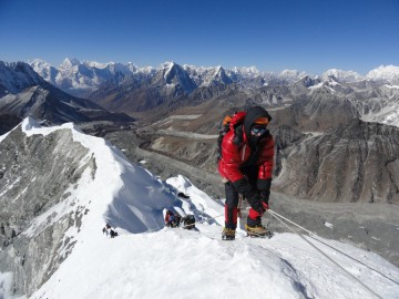 Восхождение на Айленд Пик (Гималаи, Непал) фото, ноябрь 2012