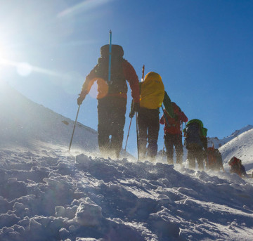 Альпинистские сборы на  Новый Год на Туюк-Су (Алматы, Казахстан)
