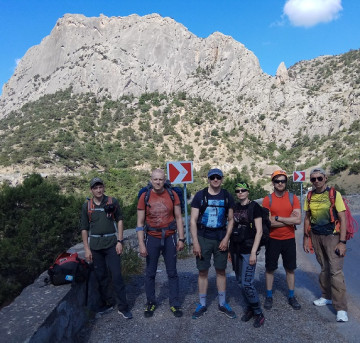 Альпинистские восхождения в Крыму в июне (Судак, гора Сокол)