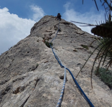 Альпинистские восхождения в Крыму в июне (Судак, гора Сокол)