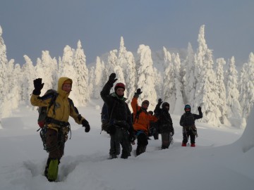 Альпсборы на Таганае (Урал) фото, январь 2013
