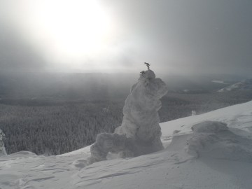 Альпсборы на Таганае (Урал) фото, январь 2013