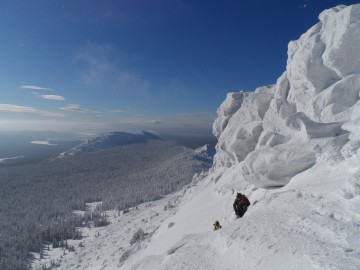 Альпсборы на Таганае (Урал) фото, январь 2013