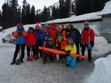 Новогодние альпсборы в Туюк-Су, 2012/13