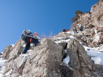 Сборы в Туюк-Су (Тянь-Шань), февраль 2013