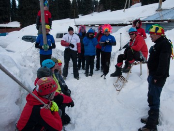 Сборы в Туюк-Су (Тянь-Шань), февраль 2013
